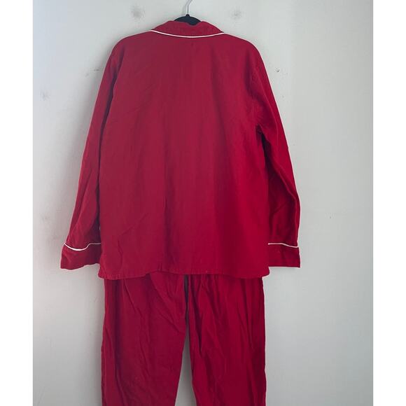 Carter’s Little Planet Organic Cotton flannel holiday long sleeve pajama set XL - Picture 4 of 6